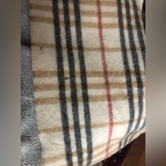 Burberry Cashmere Plaid Scarf - Picture 5 of 5